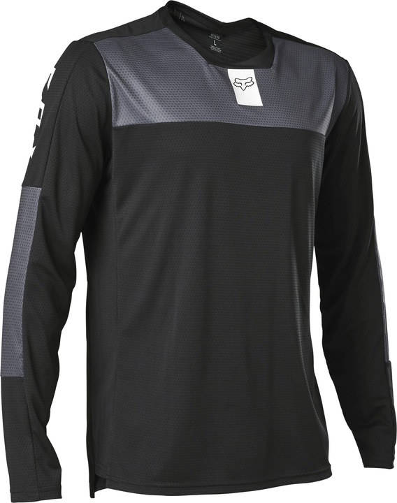 Actual product image Fox Jersey 22 Defend Ls Head Blk (M)