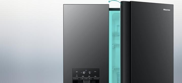 Immagine prodotto Hisense RS694N4TFE Frigorifero combinato Side-by-Side Freestanding E (562 l)