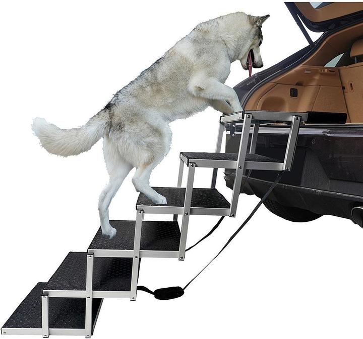 Swisspet Escalier en aluminium pour chiens (Chien)