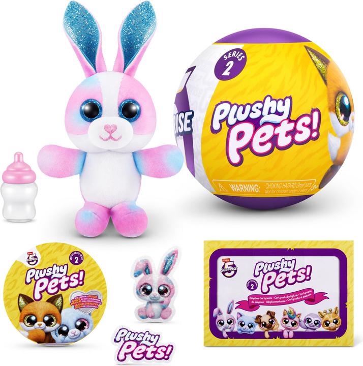 Image du produit Zuru 5 Surprise - Plushy Pets - Série 2 - 1 pièce