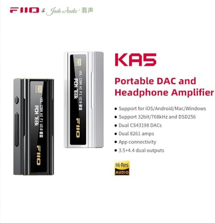 Produktbild FiiO KA5 (USB-DAC, Display)