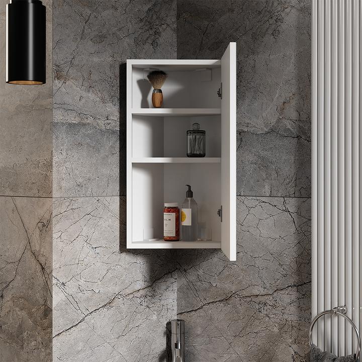 Produktbild Vichy Eck-Badspiegelschrank Anka, Weiss, 32.8 x 60.2 cm