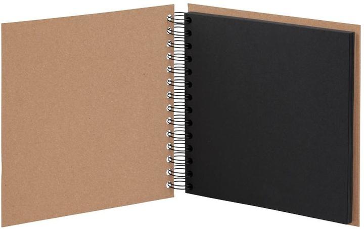 Produktbild Rössler Fotoalbum S.O.H.O. Kraft, 180 x 180 mm Braun (180 x 180 mm)