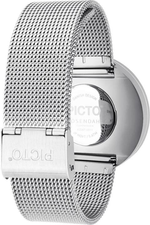 Produktbild Picto 43352-0820S Thunder Grey Unisex 40mm 5ATM (Analoguhr)