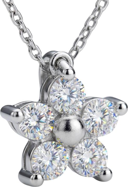 Image du produit Maxte Flower Sterling Silber Necklace (Argent sterling 925)