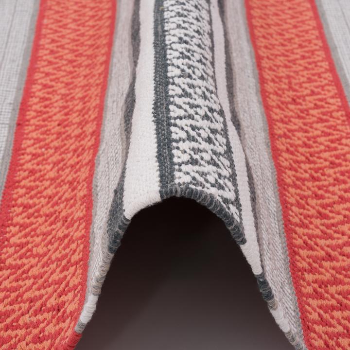 Actual product image Pergamon Kelim Baumwolle Natur Teppich Grace (140 x 200 cm)