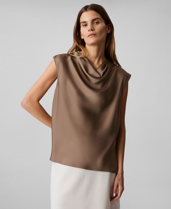 Immagine prodotto Calvin Klein Camicia Satinata con Scollo a Cappuccio e Collo a Cascata (36)