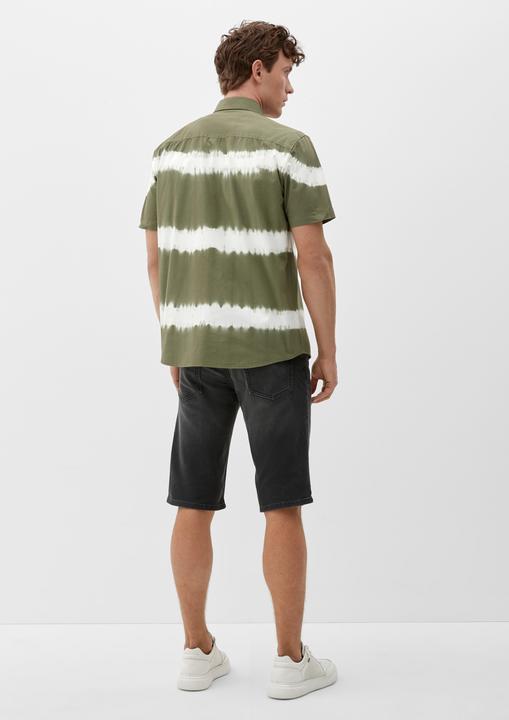 Immagine prodotto s.Oliver Hemd Kurzarmhemd mit Streifenmuster (S)