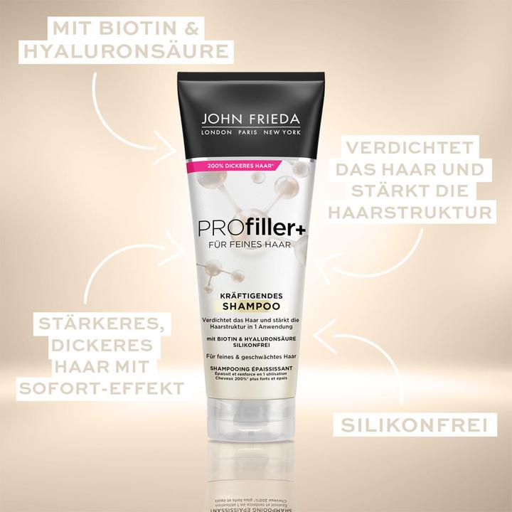 Produktbild John Frieda ProFiller+ (250 ml, Flüssiges Shampoo)