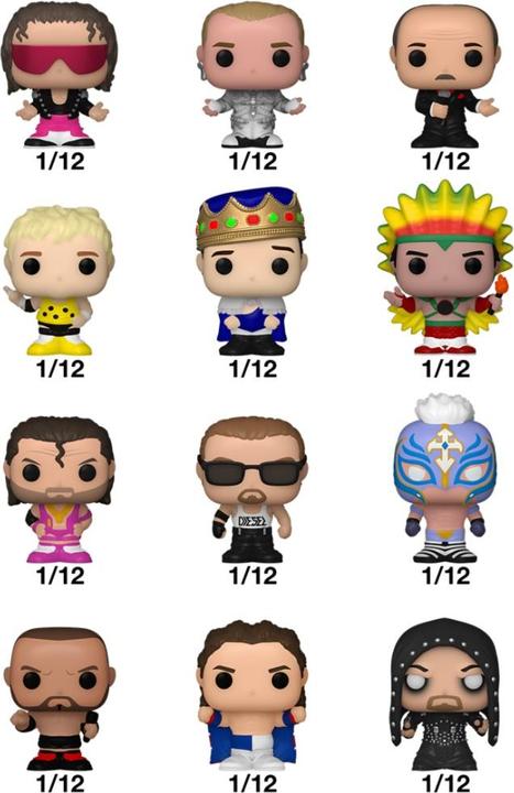 Actual product image Funko Assorted Bitty WWE