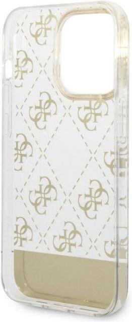 Produktbild Guess iPhone 14 Pro Max PC/TPU Peony Glitter Script Logo Case (Apple iPhone 14 Pro Max)