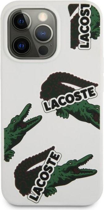 Actual product image Lacoste iPhone 13 Pro Max Liquid Silicone Allover Pattern Case (Apple iPhone 13 Pro Max)