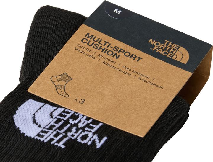 Produktbild North Face Multi Sport Cush Quarter Socks 3-Pack (44 - 46)