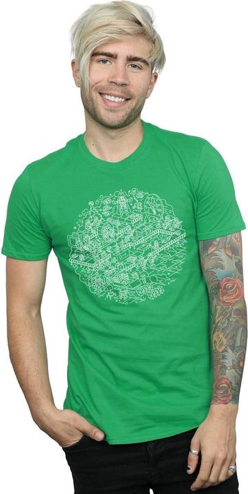 Produktbild Star Wars Christmas Death Star TShirt (S)