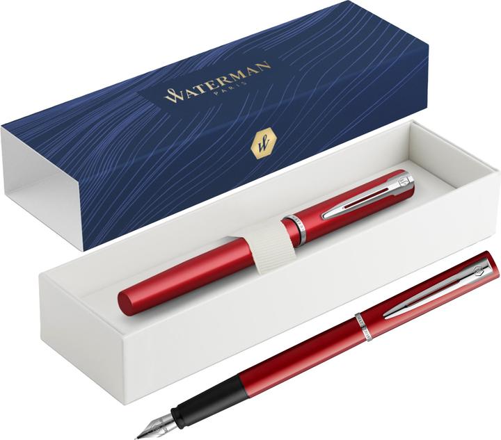 Actual product image Waterman Fountain pen Allure F (Red, 1 x)