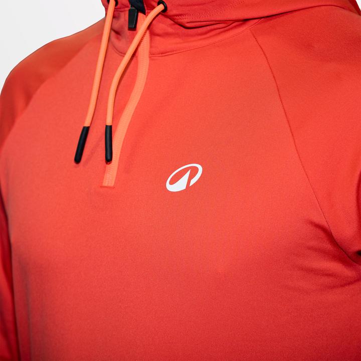 Actual product image Kuikma Herren Padel Kapuzenpullover - Pro Maxi Sanchez rot (L)