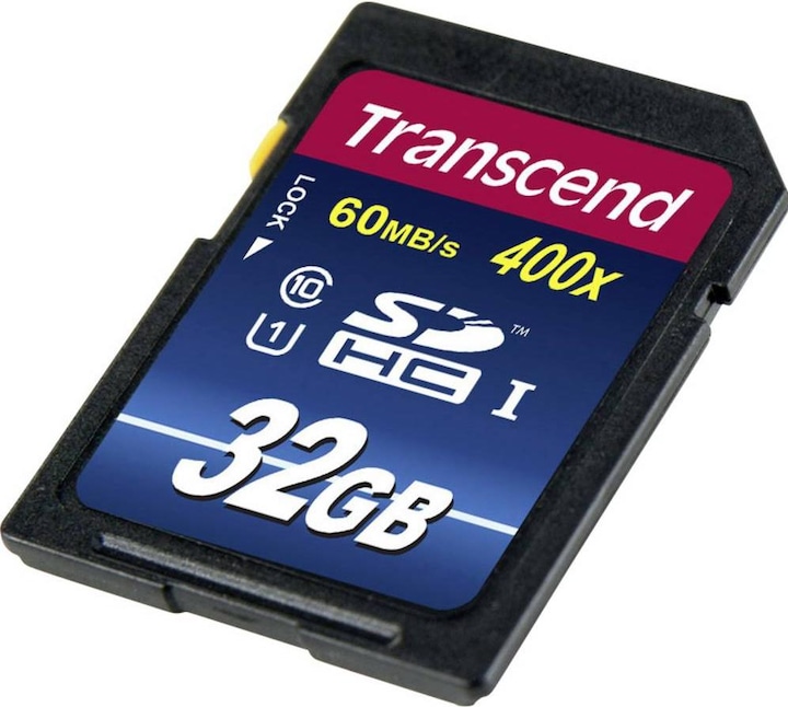 Actual product image Transcend Premium 400x (32 GB, SDHC, U1, UHS-I)