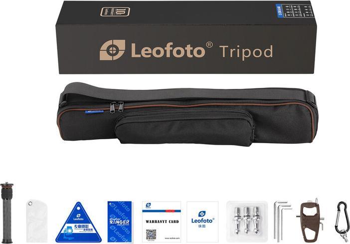 Actual product image Leofoto Ranger LS-324C Set (Carbon, Metal)