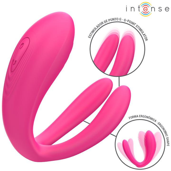 Produktbild Intense - Julia Doppelvibrator-Klemmenstimulator Mit Fernbedienung