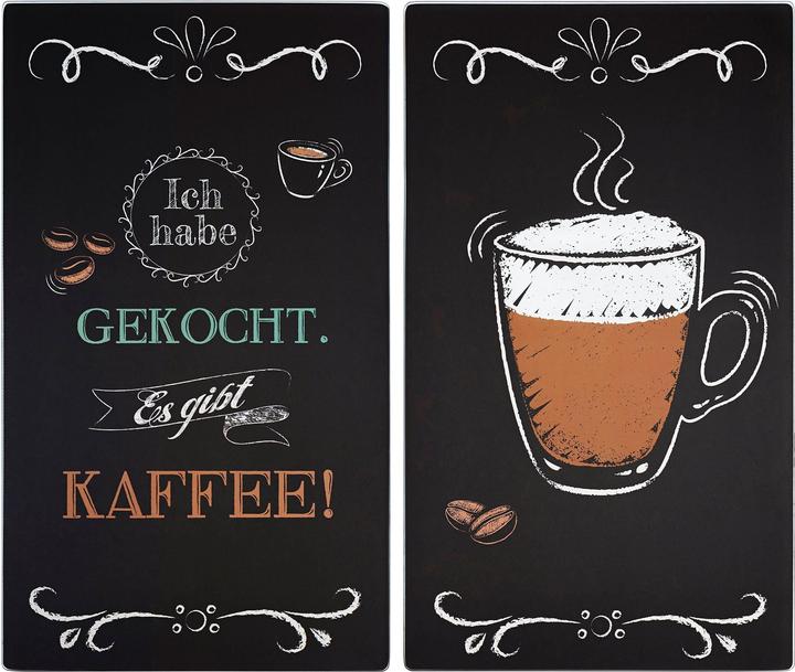 Produktbild Herdabdeckplatten "Coffeetime" 2er-Set