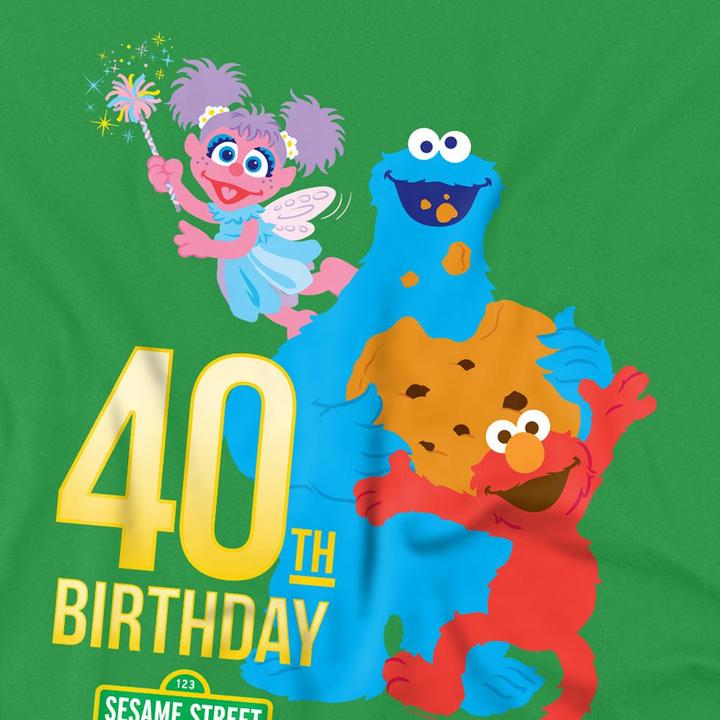 Produktbild Sesame Street TShirt 40. Geburtstag (M)