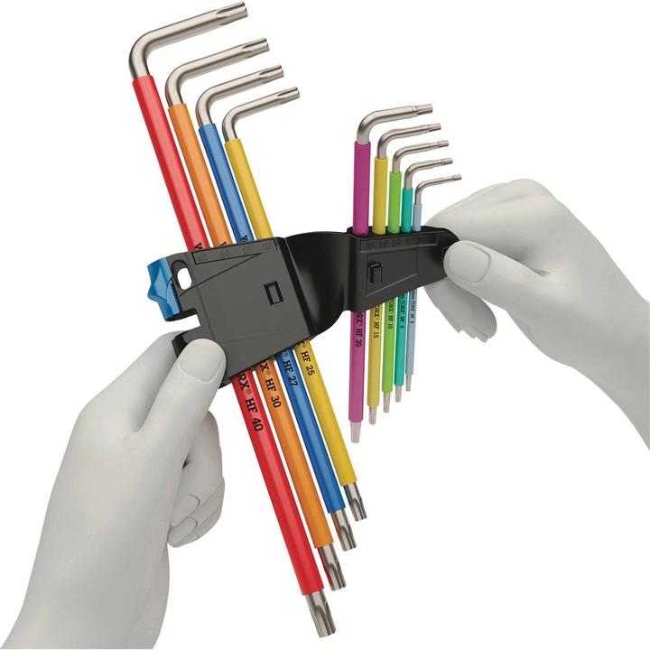 Actual product image Wera 3967/9 TX SXL Multicolour HF Stainless 1