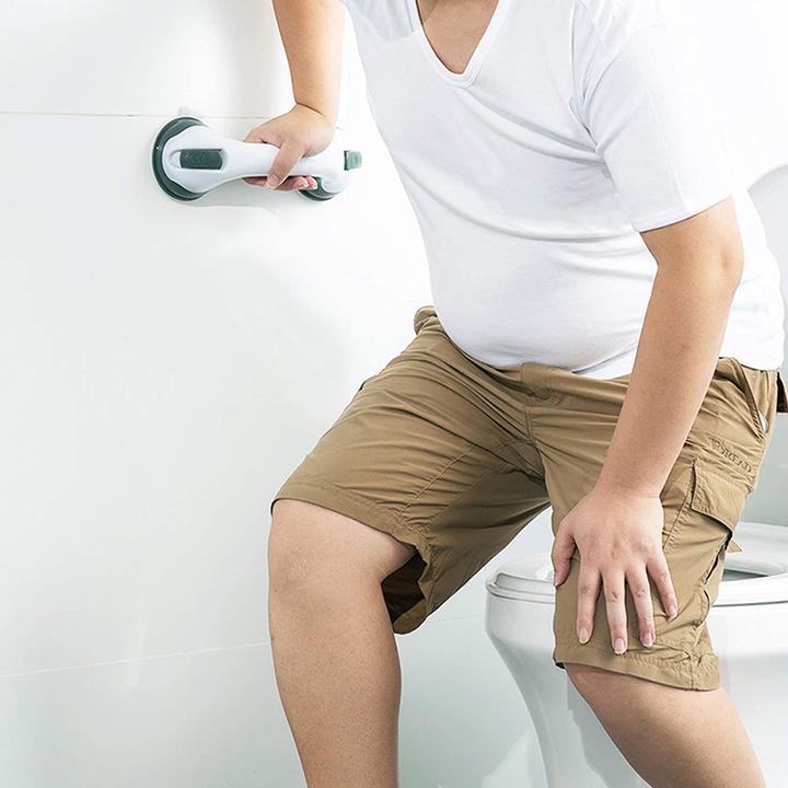 Produktbild Aufun Duschhocker Type B mit Griffstangen (136 kg)