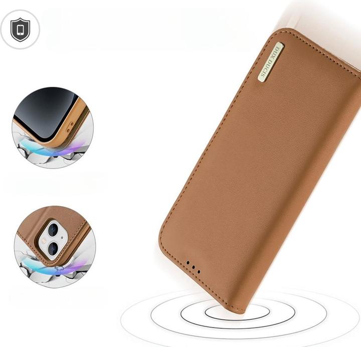 Actual product image Dux Ducis iPhone 15 - HIVO Series case brown (Apple iPhone 15)