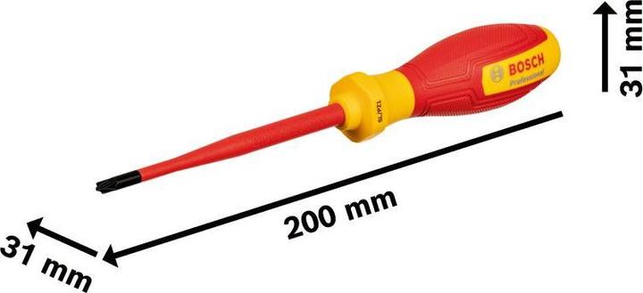 Actual product image Bosch Professional VDE screwdriver (Port, Pozidriv cross recess (PZ))