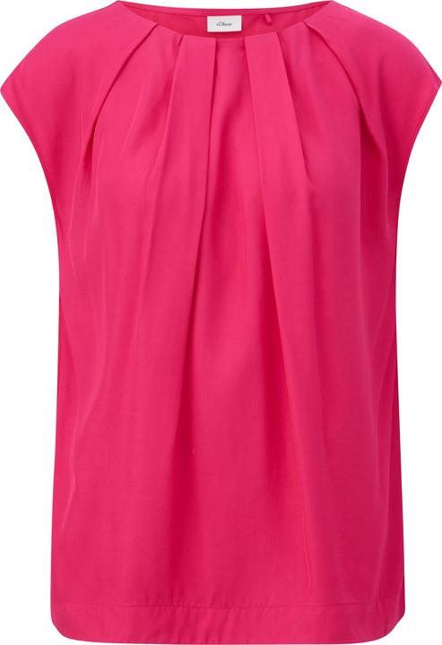 Immagine prodotto s.Oliver Bluse Blusentop mit Falten-Detail (46)