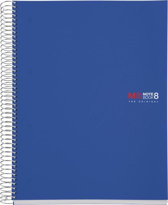 Actual product image Miquelrius Notizbuch 8 A4 200 HOR.PP blau (A4)