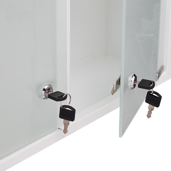 Immagine prodotto Relaxdays Armadietto pronto-soccorso (52,5 x 15,5 x 53 cm)