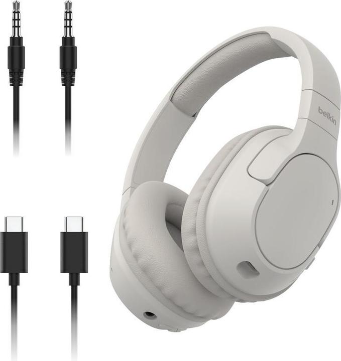 Actual product image Belkin SoundForm Surround on-ear headphones (NC, 60 h, Cable, Wireless)