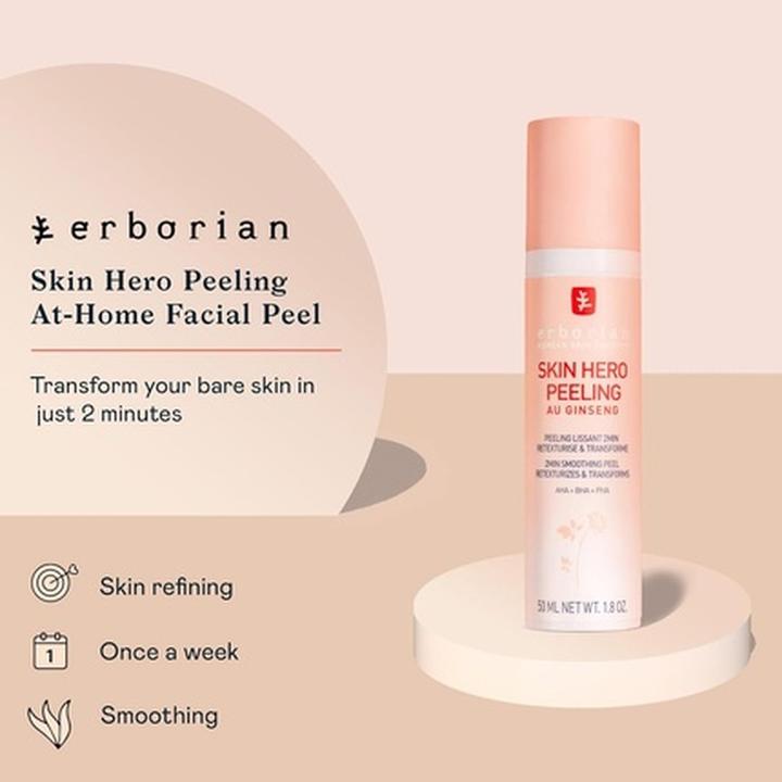 Actual product image Erborian Smoothing skin peeling (Skin Hero Peeling) 50 ml (Cleansing scrub, 50 ml)