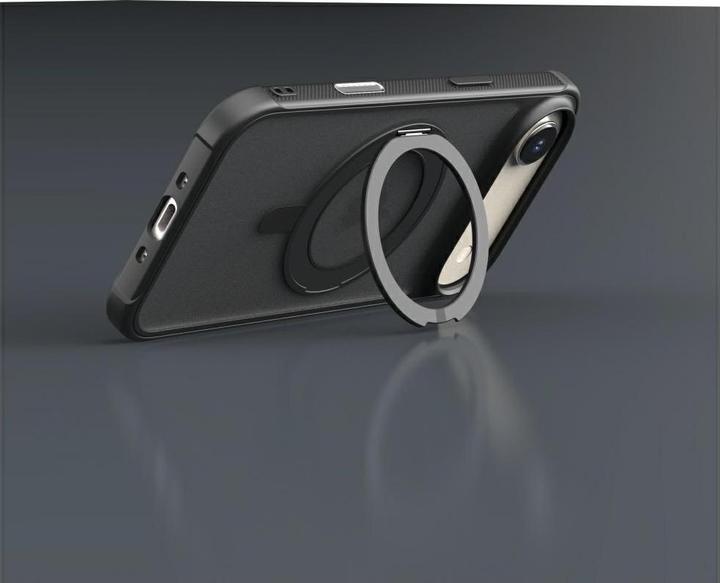 Actual product image Araree Duple M Stand MagSafe Case for iPhone 17 Air Black (Apple iPhone 17)