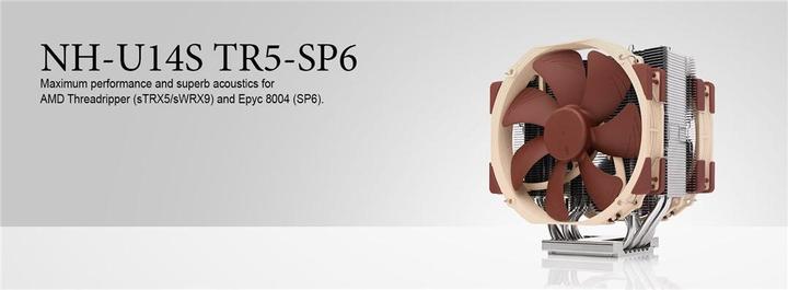 Actual product image Noctua NH-U14S TR5-SP6 (165 mm)