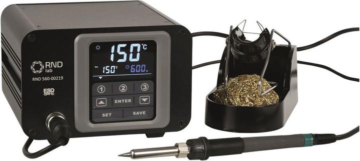 RND Station de soudage à écran tactile 150W 500°C 240V (pupille)