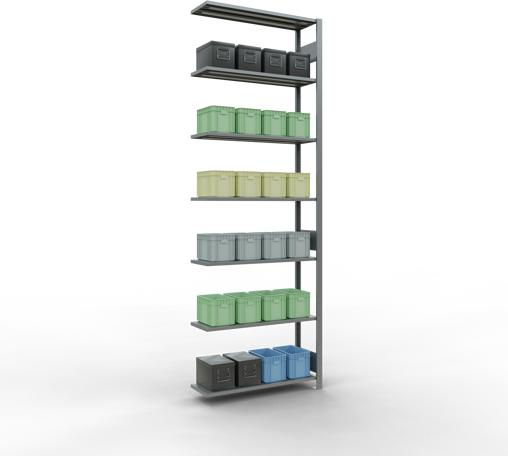 Image du produit Schulte Lagertechnik Système enfichable Élément suivant MULTIplus150 avec traverse de longueur