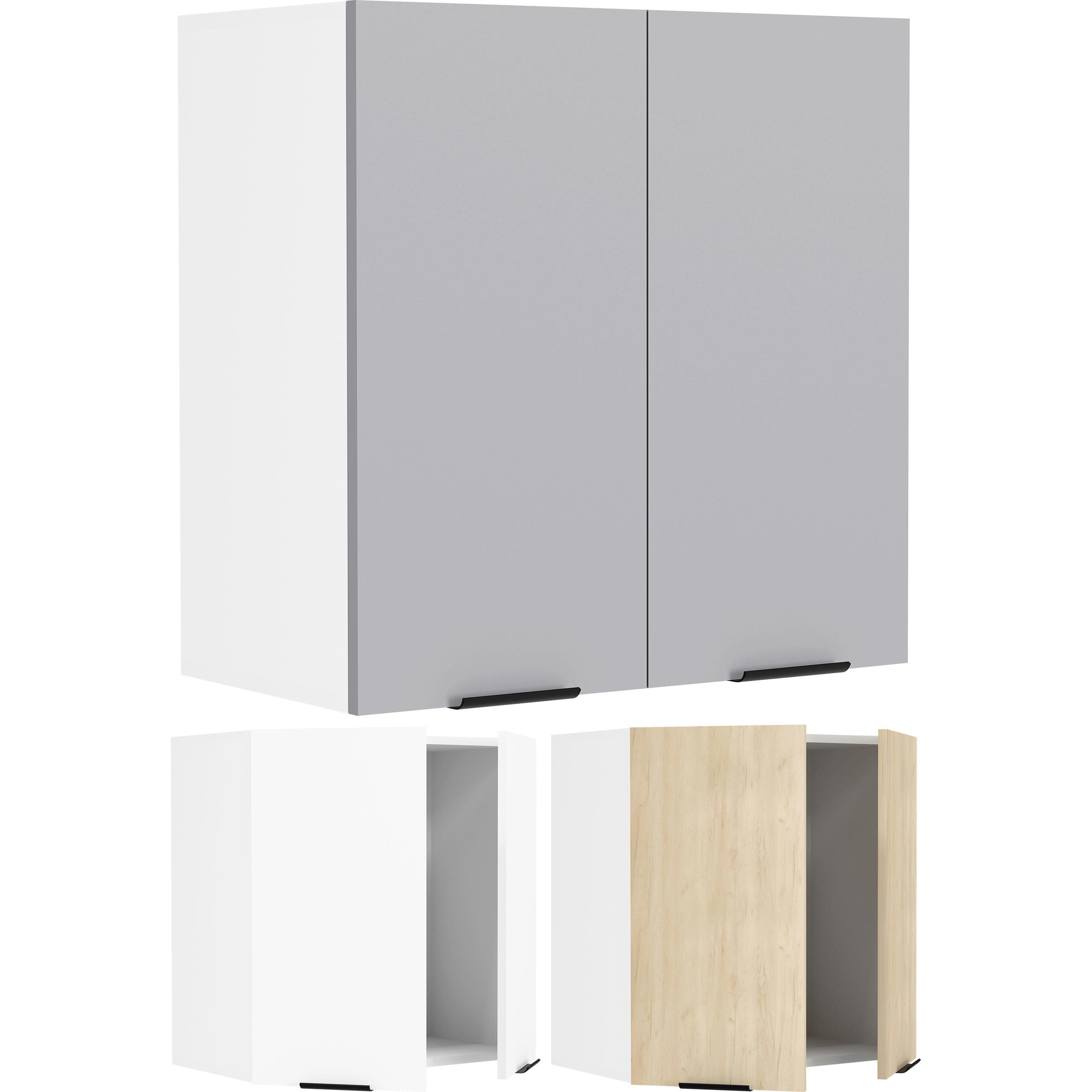 Thumbnail - VCM, Regal, Küchenschrank B. 80cm Hängeschrank Fasola (60 x 60 x 31 cm)