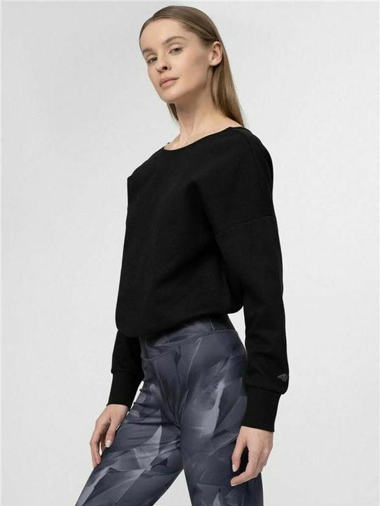 Produktbild 4F Bluza damska H4Z22-BLD026 Głęboka czerń r.XL (XL)