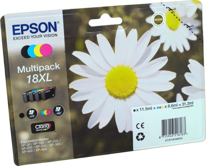 Produktbild Epson 18XL Multipack - Druckerpatrone (M, BK, Y, C)