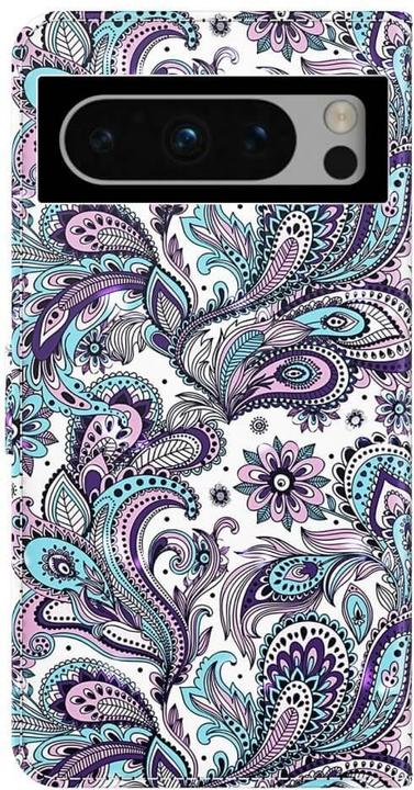 Produktbild Cover-Discount Google Pixel 8 - Etui Glitzer Effekt Paisley (Google Pixel 8)