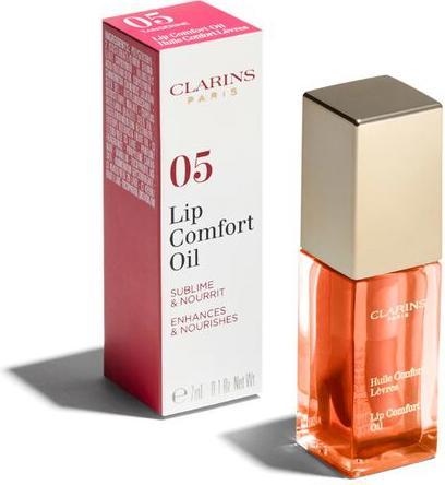 Produktbild Clarins Eclat Minute - Huile Confort Lèvres Tangerine 05 (Lippenöl, 7 ml)