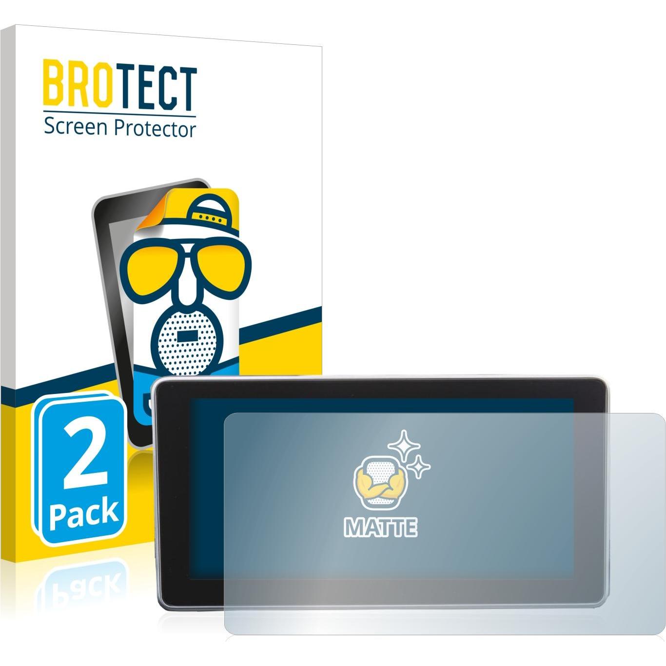 BROTECT, Fahrzeug Navigation Zubehör, Entspiegelungs-Schutzfolie Displayschutz Matt