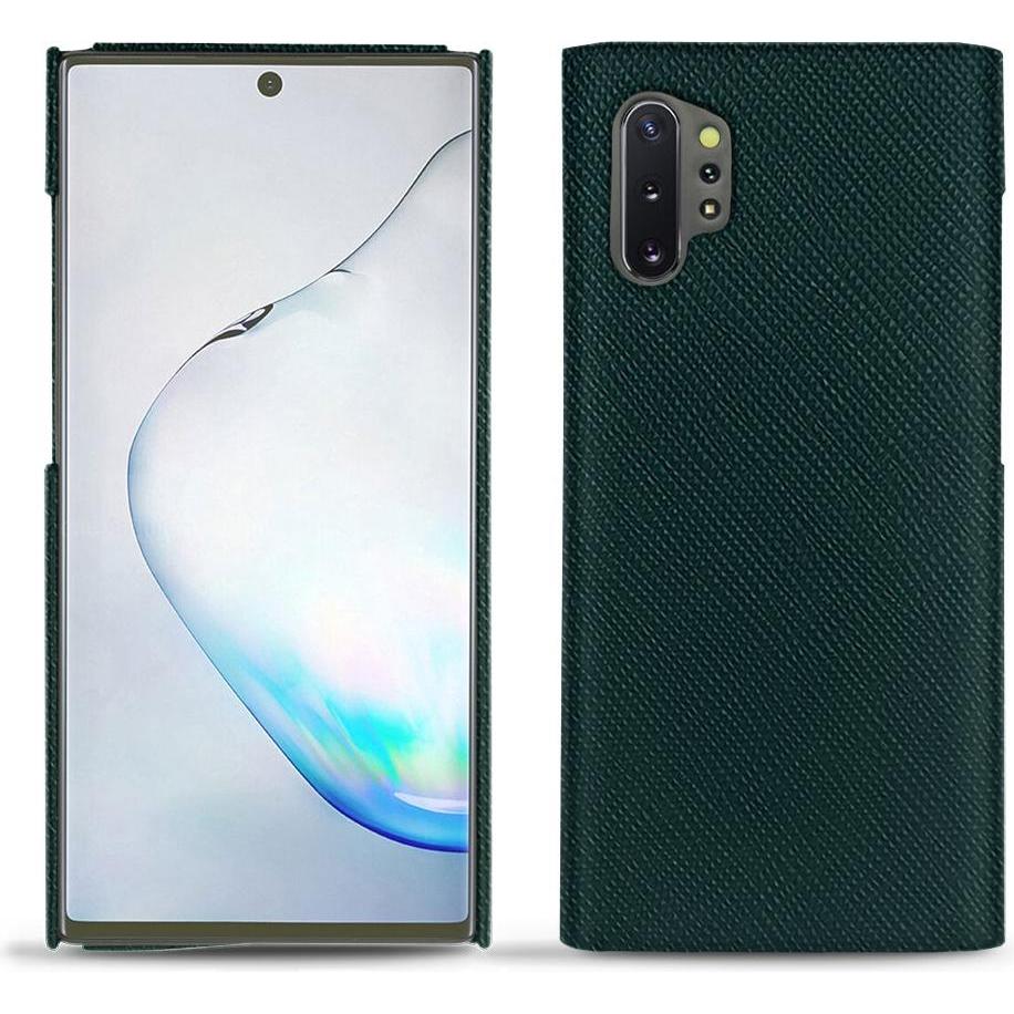 Noreve Lederschutzhülle (Samsung Galaxy Note 10+), Smartphone Hülle, Grün