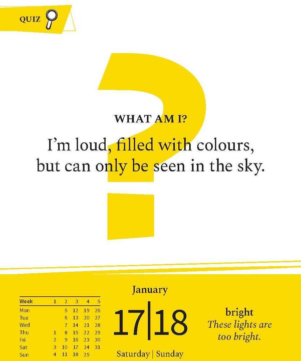 Actual product image Langenscheidt Sprachkalender Englisch 2026 (12.5 x 16 cm)