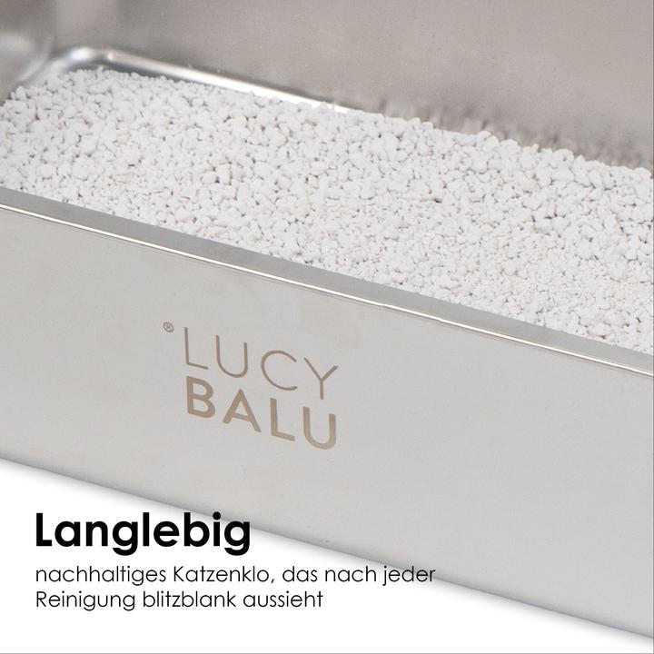 Image du produit LucyBalu Steeloo (Bac à litière ouvert)