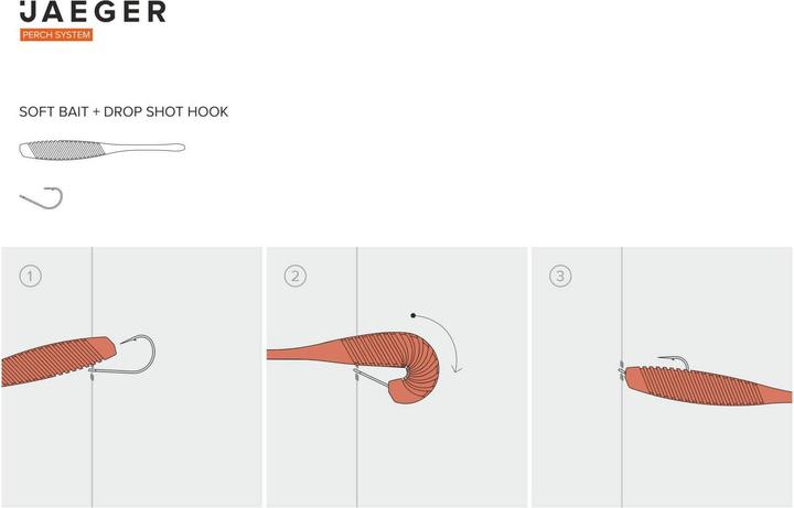 Immagine prodotto Jaeger Drop-Shot Rig montaggio tungsteno