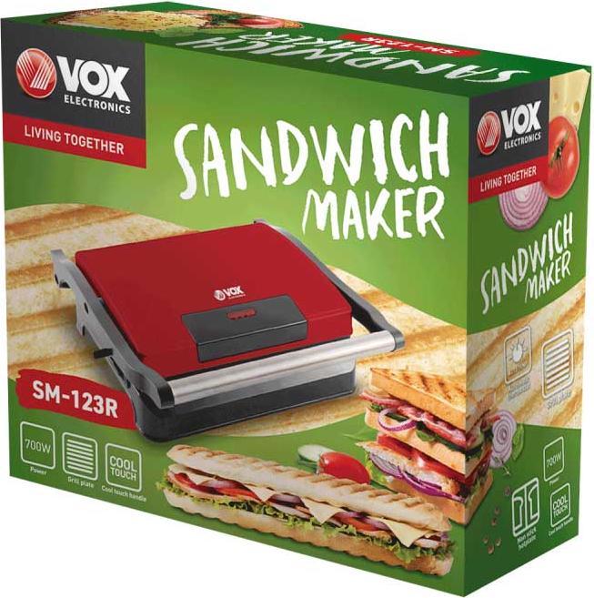 Produktbild Vox Sandwich-Maker SM-123 R