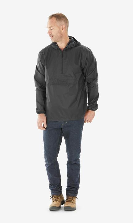 Actual product image Quechua RAINCUT 1/2 ZIP (S)